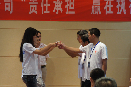 責任承擔、贏在執行，打造核心團隊