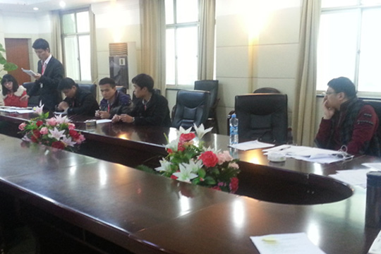 雛鷹長成，展翅高飛——2013屆頂崗大學生分崗考評會在樟樹舉行