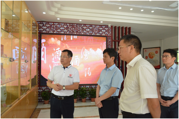 宜春市委常委、市組織部部長余正琨蒞臨我司視察